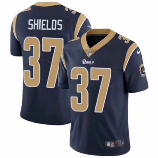 Youth Nike Los Angeles Rams 37 Sam Shields Navy Blue Team Color Vapor Untouchable Limited Player NFL Jersey