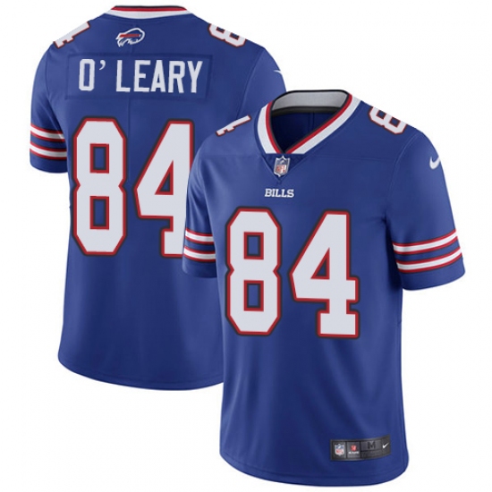 Men's Nike Buffalo Bills 84 Nick O'Leary Royal Blue Team Color Vapor Untouchable Limited Player NFL Jersey
