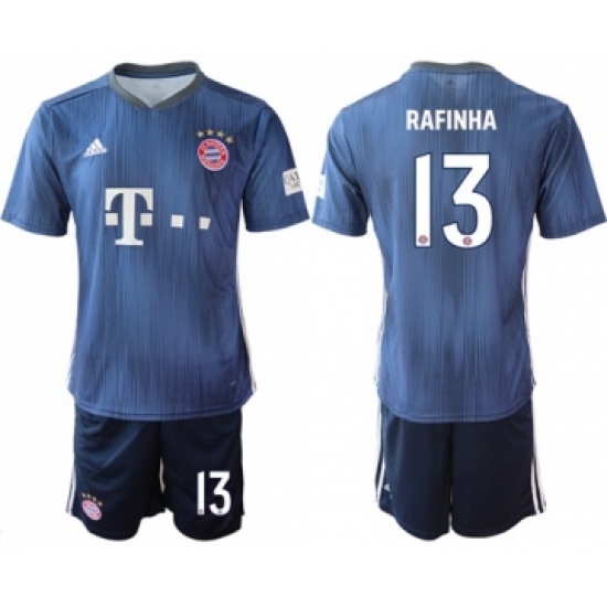 Bayern Munchen 13 Rafinha Third Soccer Club Jersey