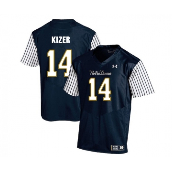 Notre Dame Fighting Irish 14 DeShone Kizer Navy College Football Jersey