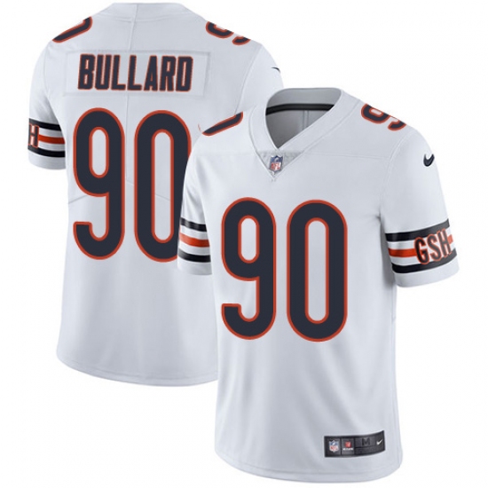 Youth Nike Chicago Bears 90 Jonathan Bullard White Vapor Untouchable Limited Player NFL Jersey