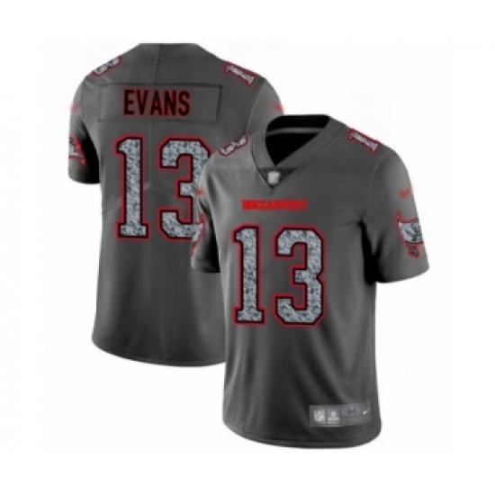 Men's Tampa Bay Buccaneers 13 Mike Evans Limited Gray Static Fashion Football Jersey