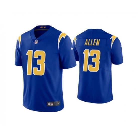 Youth Los Angeles Chargers 13 Keenan Allen Royal Vapor Untouchable Limited Stitched Jersey