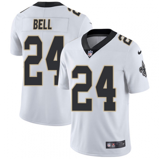 Youth Nike New Orleans Saints 24 Vonn Bell White Vapor Untouchable Limited Player NFL Jersey