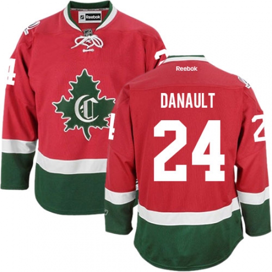 Youth Reebok Montreal Canadiens 24 Phillip Danault Authentic Red New CD NHL Jersey