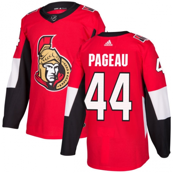 Youth Adidas Ottawa Senators 44 Jean-Gabriel Pageau Authentic Red Home NHL Jersey