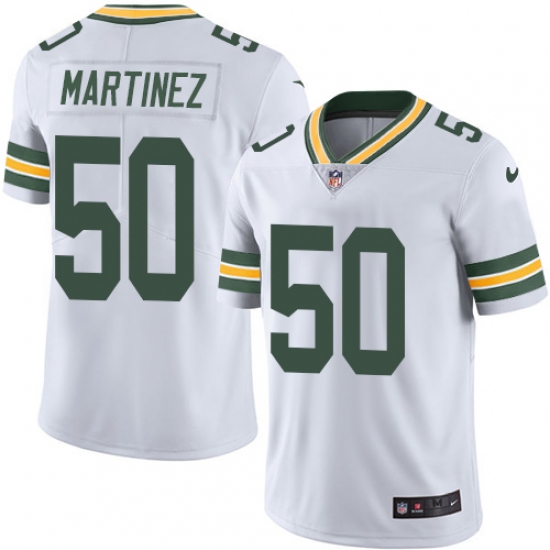 Youth Nike Green Bay Packers 50 Blake Martinez White Vapor Untouchable Limited Player NFL Jersey