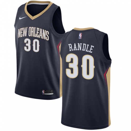 Youth Nike New Orleans Pelicans 30 Julius Randle Swingman Navy Blue NBA Jersey - Icon Edition