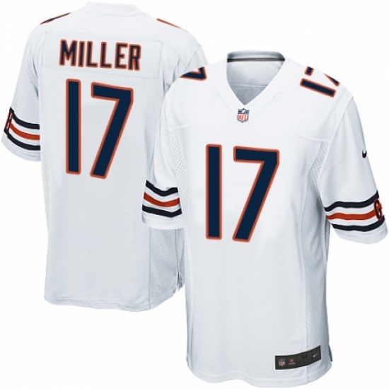 Men's Nike Chicago Bears 17 Anthony Miller Game White NFL Jersey