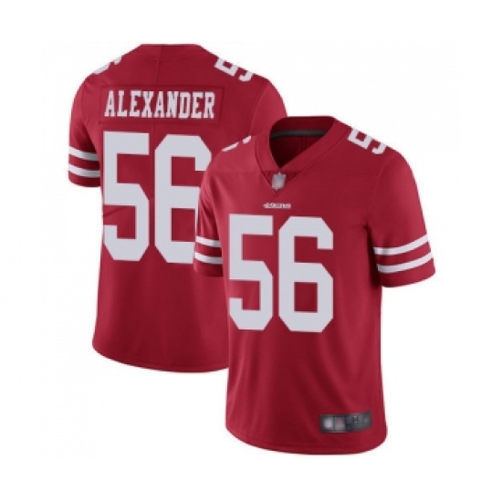 Youth San Francisco 49ers 56 Kwon Alexander Red Team Color Vapor Untouchable Limited Player Football Jersey