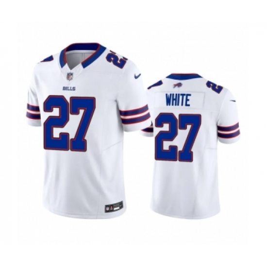 Men's Buffalo Bills 27 Tre'Davious White White 2023 F.U.S.E. Vapor Untouchable Limited Stitched Jersey