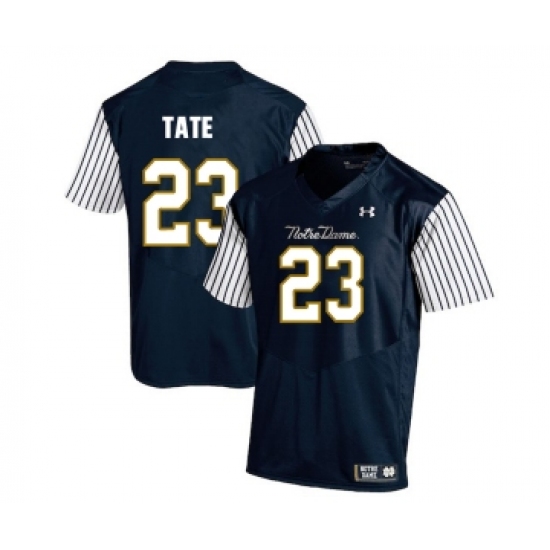 Notre Dame Fighting Irish 23 Golden Tate Navy College Football Jersey