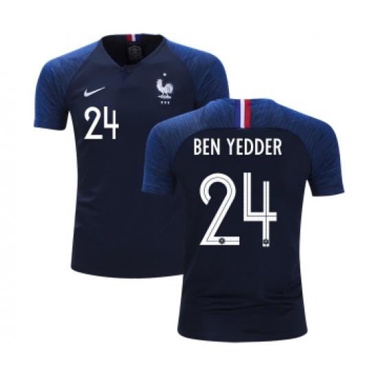 France 24 Ben Yedder Home Kid Soccer Country Jersey