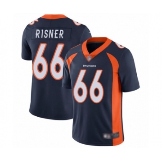 Youth Denver Broncos 66 Dalton Risner Navy Blue Alternate Vapor Untouchable Limited Player Football Jersey