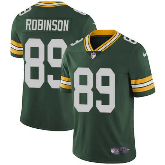 Youth Nike Green Bay Packers 89 Dave Robinson Elite Green Team Color NFL Jersey