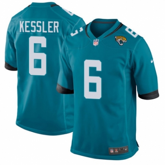 Men's Nike Jacksonville Jaguars 6 Cody Kessler Game Black Alternate NFL Jersey