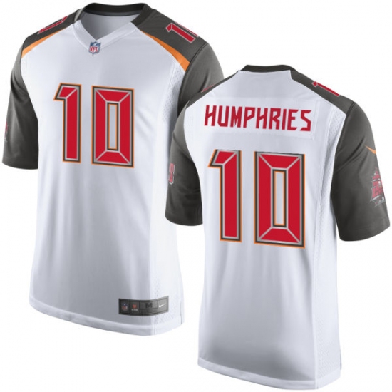 Men's Nike Tampa Bay Buccaneers 10 Adam Humphries Game White NFL Jersey