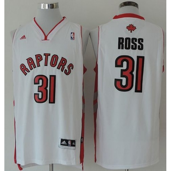 Revolution 30 Raptors 31 Terrence Ross White Stitched NBA Jersey