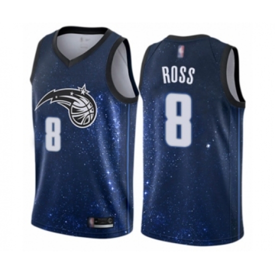 Women's Orlando Magic 8 Terrence Ross Swingman Blue Basketball Jersey - City Edition