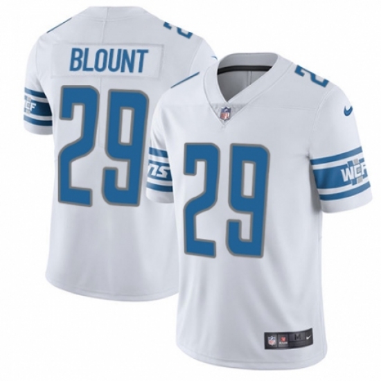 Youth Nike Detroit Lions 29 LeGarrette Blount White Vapor Untouchable Limited Player NFL Jersey