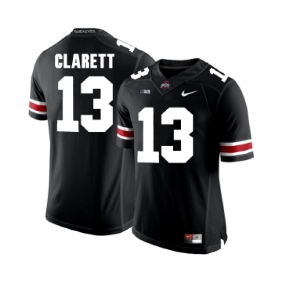 Ohio State Buckeyes 13 Maurice Clarett Black College Football Jersey