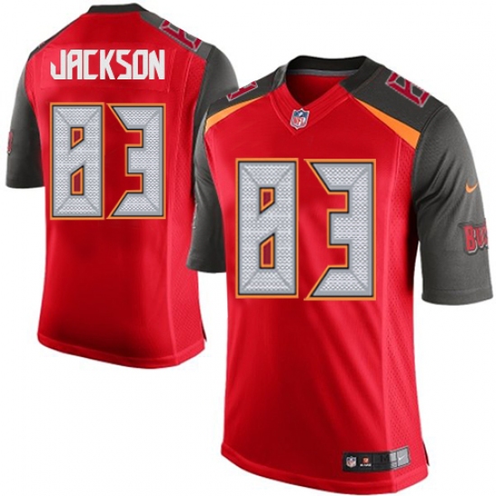 Men's Nike Tampa Bay Buccaneers 83 Vincent Jackson Red Team Color Vapor Untouchable Limited Player NFL Jersey