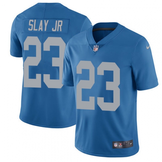 Youth Nike Detroit Lions 23 Darius Slay Elite Blue Alternate NFL Jersey