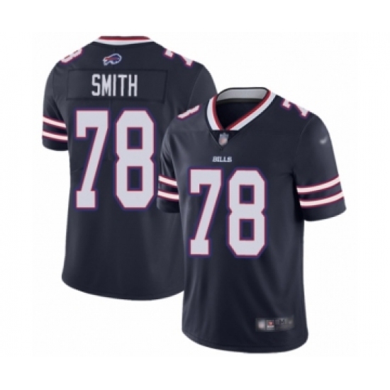 Youth Buffalo Bills 78 Bruce Smith Limited Navy Blue Inverted Legend Football Jersey
