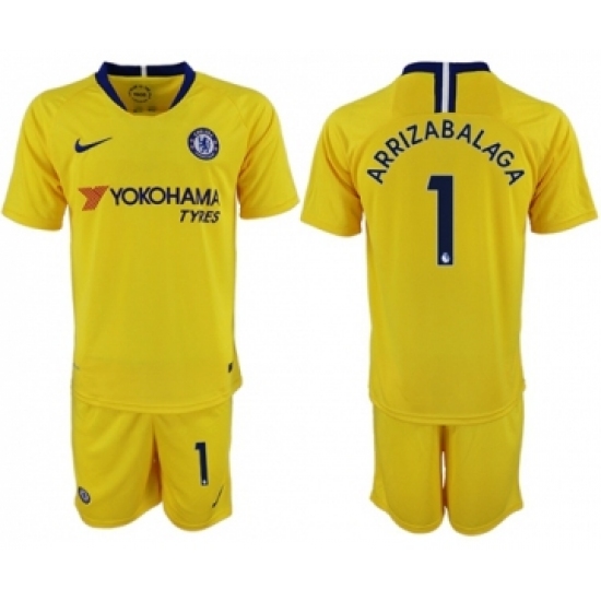 Chelsea 1 Arrizabalaga Away Soccer Club Jersey