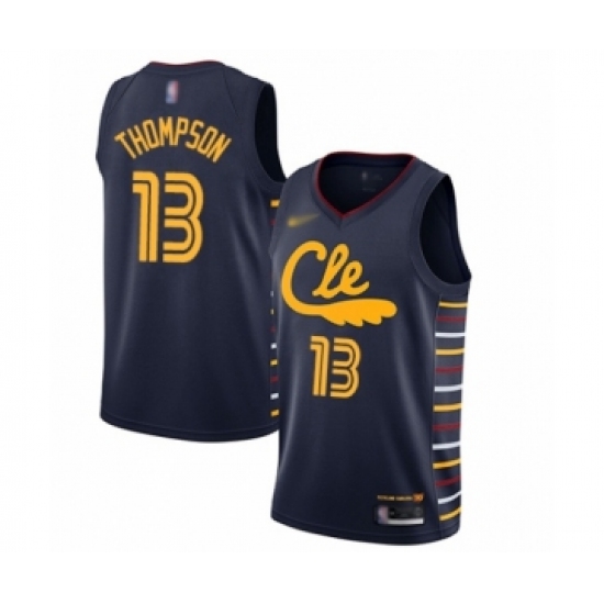 Youth Cleveland Cavaliers 13 Tristan Thompson Swingman Navy Basketball Jersey - 2019 20 City Edition