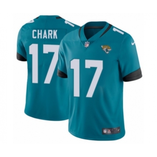 Men's Nike Jacksonville Jaguars 17 DJ Chark Black Alternate Vapor Untouchable Limited Player NFL Jersey