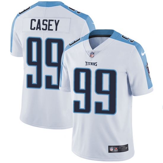 Youth Nike Tennessee Titans 99 Jurrell Casey White Vapor Untouchable Limited Player NFL Jersey