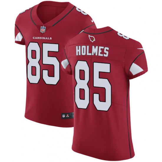 Men's Nike Arizona Cardinals 85 Gabe Holmes Red Team Color Vapor Untouchable Elite Player NFL Jersey