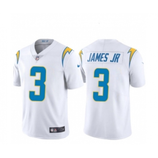Youth Los Angeles Chargers 3 Derwin James Jr. White Vapor Untouchable Limited Stitched Jersey