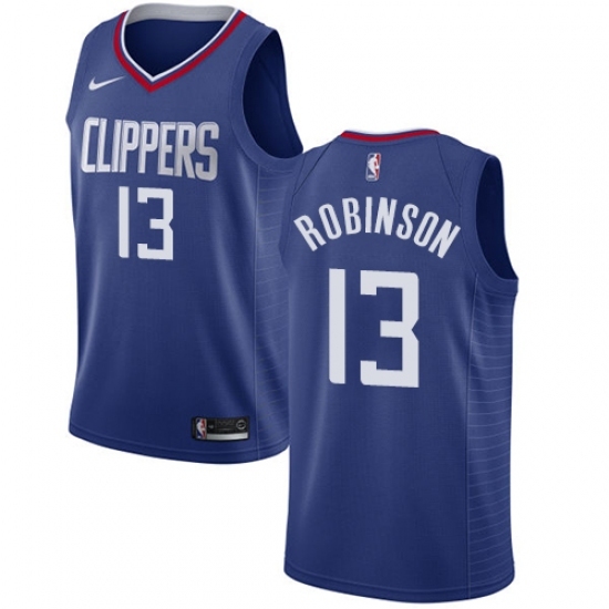 Youth Nike Los Angeles Clippers 13 Jerome Robinson Swingman Blue NBA Jersey - Icon Edition