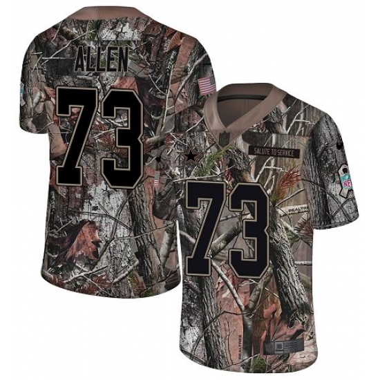 Youth Nike Dallas Cowboys 73 Larry Allen Camo Rush Realtree Limited NFL Jersey