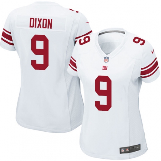 Women's Nike New York Giants 9 Riley Dixon Game White NFL Jersey