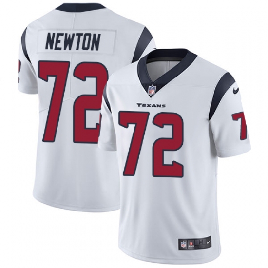 Youth Nike Houston Texans 72 Derek Newton Elite White NFL Jersey