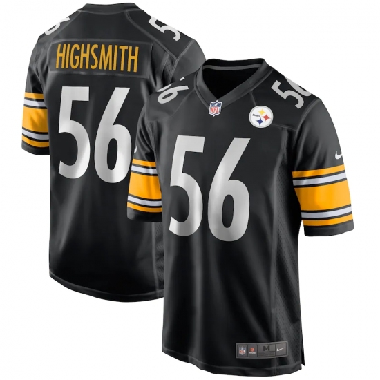 Men's Pittsburgh Steelers 56 Alex Highsmith Nike Black Limited Jersey