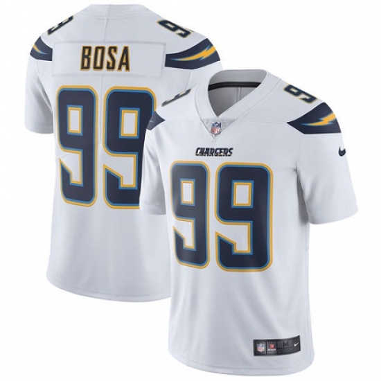 Men's Nike Los Angeles Chargers 99 Joey Bosa White Vapor Untouchable Limited Player NFL Jersey