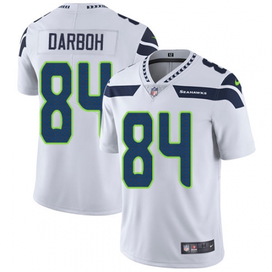 Youth Nike Seattle Seahawks 84 Amara Darboh White Vapor Untouchable Limited Player NFL Jersey
