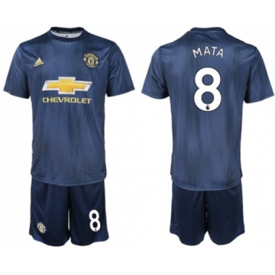 Manchester United 8 Mata Third Soccer Club Jersey