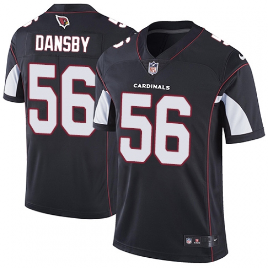 Men's Nike Arizona Cardinals 56 Karlos Dansby Black Alternate Vapor Untouchable Limited Player NFL Jersey
