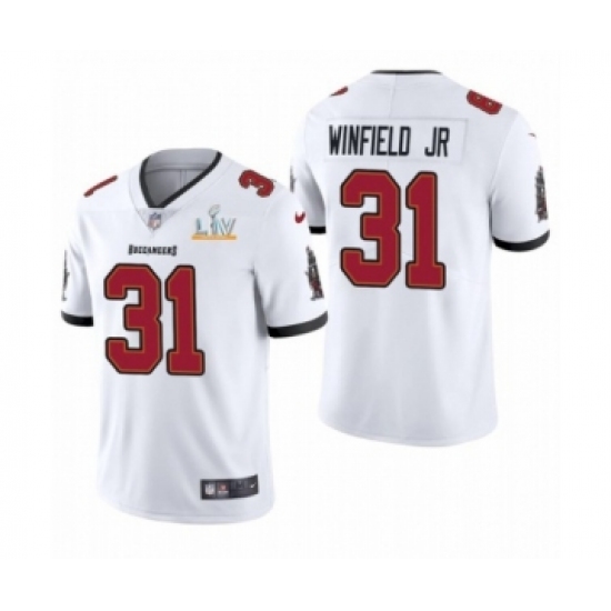 Youth Tampa Bay Buccaneers 31 Antoine Winfield Jr Super Bowl LV white Jersey