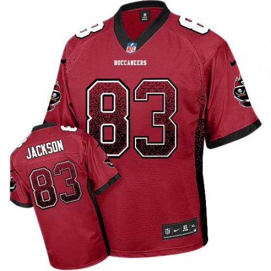 Youth Nike Tampa Bay Buccaneers 83 Vincent Jackson Elite Red Drift Fashion NFL Jersey
