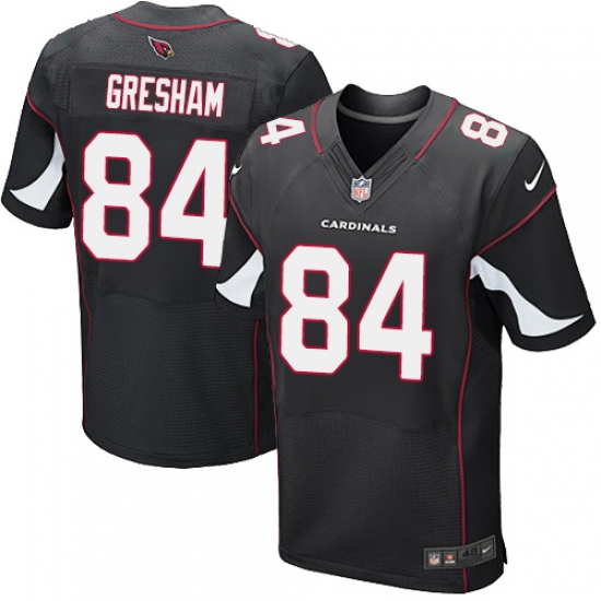 Men's Nike Arizona Cardinals 84 Jermaine Gresham Elite Black Alternate NFL Jersey