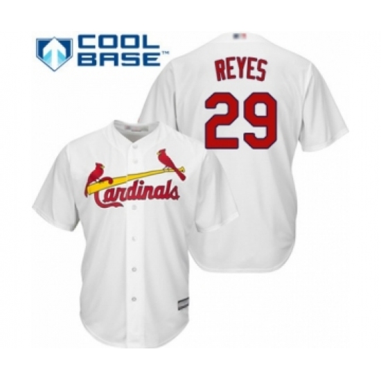 Youth St. Louis Cardinals 29 Alex Reyes Authentic White Home Cool Base Baseball Player Jersey