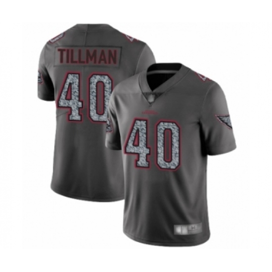 Men's Arizona Cardinals 40 Pat Tillman Limited Gray Static Fashion Football Jersey
