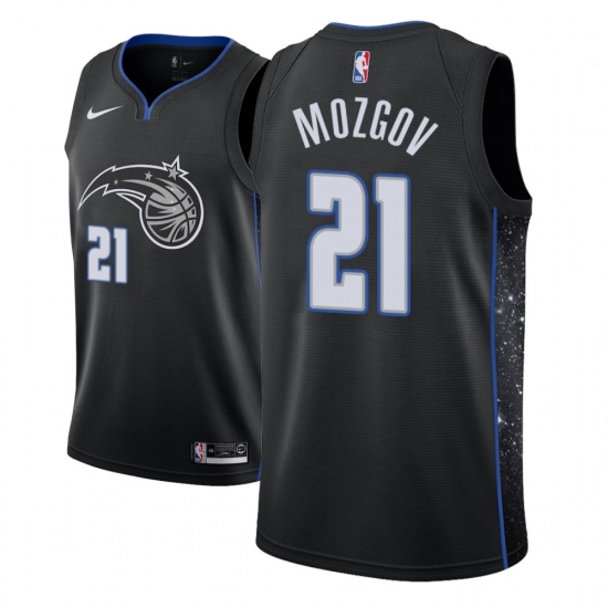 Men NBA 2018-19 Orlando Magic 21 Terrence Ross City Edition Black Jersey