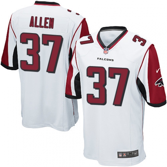 Men's Nike Atlanta Falcons 37 Ricardo Allen Game White NFL Jersey